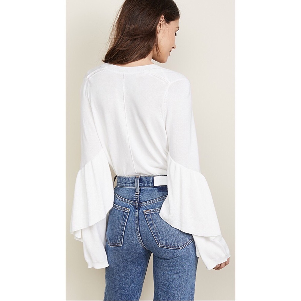 Brochu Walker the Tolland V-Neck Black Sweater